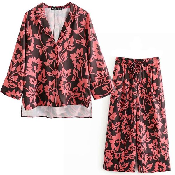 women's pants & capris zhenbaili 2022 za floral print summer casual beach loose pant drawstring ankle length women wide leg female trou, Black;white
women's pants & capris zhenbaili 2022 za floral print summer casual beach loose pant drawstring ankle length women wide leg female trou, Black;white