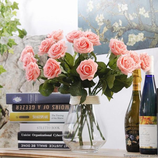 10pcs rose artificial flower feel moisturizing home party decoration wedding plant decorative flowers & wreaths
10pcs rose artificial flower feel moisturizing home party decoration wedding plant decorative flowers & wreaths