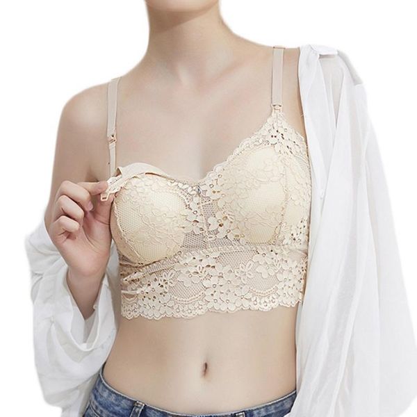 maternity intimates 2021 nursing bra breastfeeding pregnant women underwear lace clothings, White
maternity intimates 2021 nursing bra breastfeeding pregnant women underwear lace clothings, White