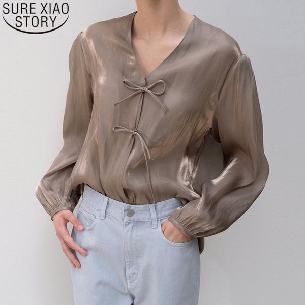 coffee blouse see through shirt women blusas mujer de moda 2021 spring loose casaul ladies v-neck lace up 13032 women's blouses & shir, White
coffee blouse see through shirt women blusas mujer de moda 2021 spring loose casaul ladies v-neck lace up 13032 women's blouses & shir, White