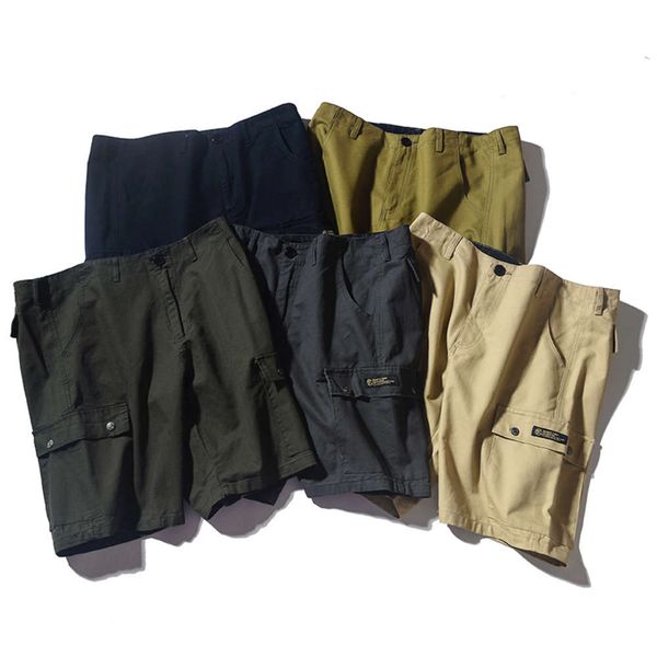 men's wind work shorts versatile capris loose large casual pants spring and summer pants, Blue
men's wind work shorts versatile capris loose large casual pants spring and summer pants, Blue