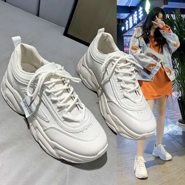 casual shoes dad's shoes women's fashion in spring 2021, Black 
casual shoes dad's shoes women's fashion in spring 2021, Black