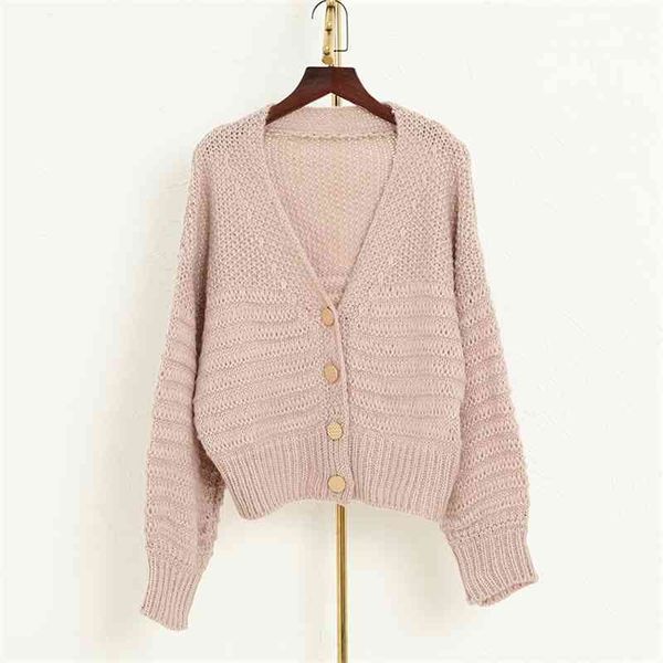 h.sa women knitted sweater coat button up pink v neck jacket and cardigans lantern sleeve knit poncho casaco feminino 210417, White;black
h.sa women knitted sweater coat button up pink v neck jacket and cardigans lantern sleeve knit poncho casaco feminino 210417, White;black
