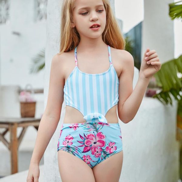 girls swimsuit one piece swimwear toddler two-piece tropical flower print sling hollow beach bikini #11 one-pieces, Black
girls swimsuit one piece swimwear toddler two-piece tropical flower print sling hollow beach bikini #11 one-pieces, Black