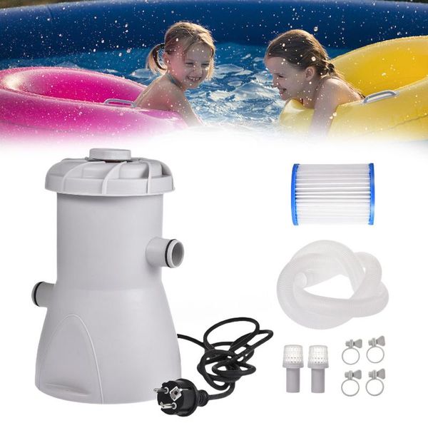 swimming pool electric filter pump 800 gallons large household cleaner removable core circulation & accessories
swimming pool electric filter pump 800 gallons large household cleaner removable core circulation & accessories
