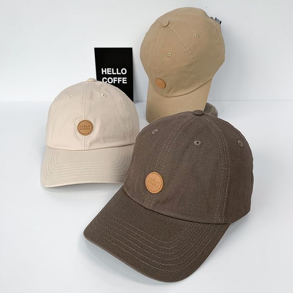 luxury ball caps small leather label baseball cap simple fashion casual men's and women's hat, Blue;gray
luxury ball caps small leather label baseball cap simple fashion casual men's and women's hat, Blue;gray