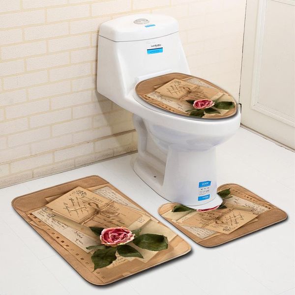 carpets retro bathroom toilet three-piece floor mat kit household door kitchen absorbent non-slip carpet 40cmx60cm 50cmx80cm
carpets retro bathroom toilet three-piece floor mat kit household door kitchen absorbent non-slip carpet 40cmx60cm 50cmx80cm