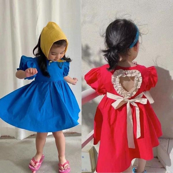 cute dress for kids clothes girls open back love short sleeve fairy birthday summer princess dresses 2021 girl's, Red;yellow
cute dress for kids clothes girls open back love short sleeve fairy birthday summer princess dresses 2021 girl's, Red;yellow