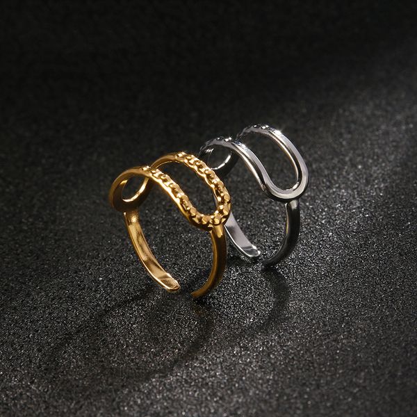 adjustable opening 316l stainless steel ring for women men simple gold/silver jewelry girls couple engagement
adjustable opening 316l stainless steel ring for women men simple gold/silver jewelry girls couple engagement