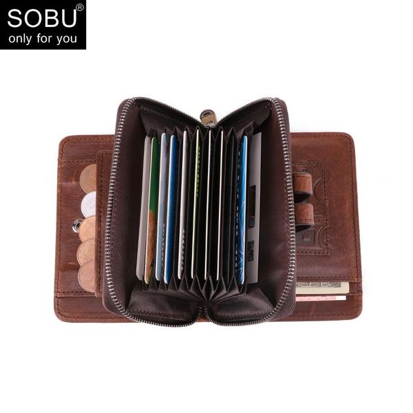 wallets multi-function leather men's wallet rfid anti-theft brush multi-card bag organ casual fashion clutch, Red;black
wallets multi-function leather men's wallet rfid anti-theft brush multi-card bag organ casual fashion clutch, Red;black