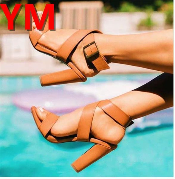 dress shoes 2021 high heels evening pumps spring cool buckle women street ankle strap wild open toe woman zapatos de mujer, Black
dress shoes 2021 high heels evening pumps spring cool buckle women street ankle strap wild open toe woman zapatos de mujer, Black