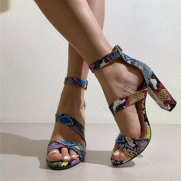 dress shoes snakeskin grain ladies peep toe square thick heels high pumps open toes buckle sandals summer, Black
dress shoes snakeskin grain ladies peep toe square thick heels high pumps open toes buckle sandals summer, Black