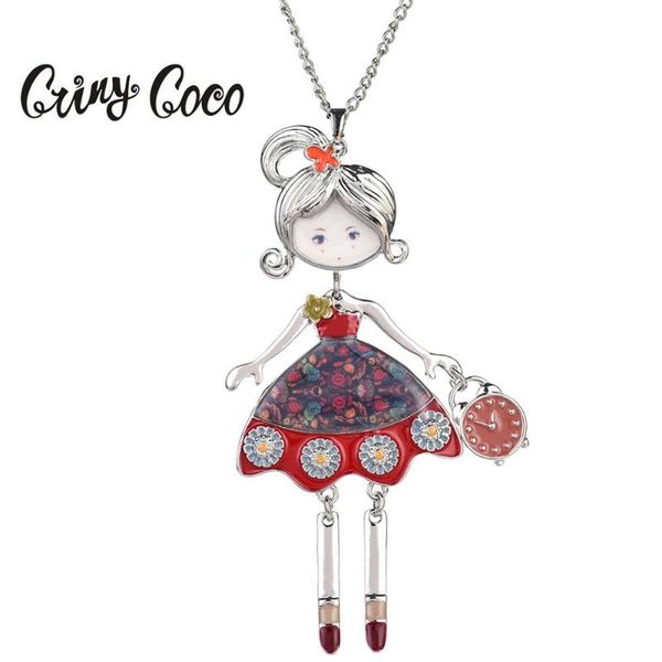 pendant necklaces wholesale enamel doll for women girls party jewelry fashion silver color chains long chain choker necklace pendants
pendant necklaces wholesale enamel doll for women girls party jewelry fashion silver color chains long chain choker necklace pendants