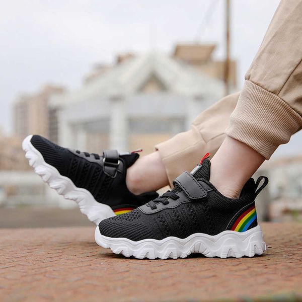 spring and summer boys' girls' shoes breathable hollow out single mesh sports campus students' korean rainbow tide, Black
spring and summer boys' girls' shoes breathable hollow out single mesh sports campus students' korean rainbow tide, Black