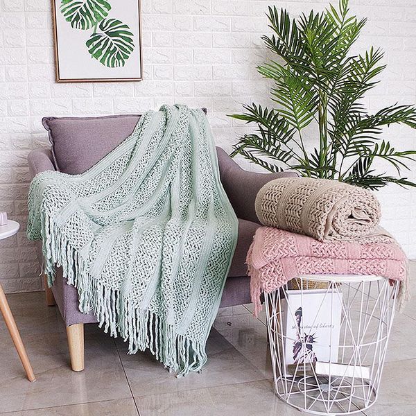blankets solid color green throw blanket with tassels for chair sofa cover towel knitted nap carpet tapestry home bed decoration
blankets solid color green throw blanket with tassels for chair sofa cover towel knitted nap carpet tapestry home bed decoration