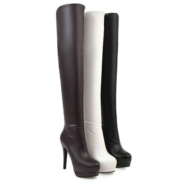 boots 2021 women over the knee platform thin high heel ladies thigh pu leather side zipper women039s black brown white7885510
boots 2021 women over the knee platform thin high heel ladies thigh pu leather side zipper women039s black brown white7885510