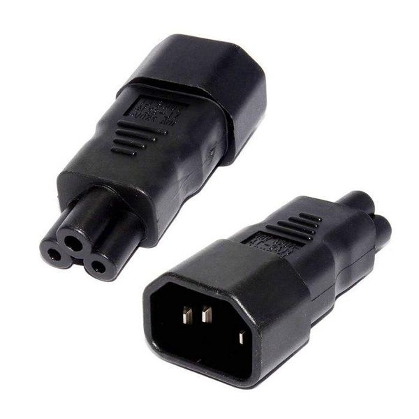 computer cables & connectors iec connector 320 adapter c14 to c5 power 3 poles socket cloverleaf plug micky straight converter
computer cables & connectors iec connector 320 adapter c14 to c5 power 3 poles socket cloverleaf plug micky straight converter