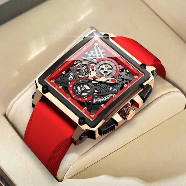 hollow square mens watches chronograph lige brand luxury automatic date men watch waterproof male wristwatches relogio masculinog, Slivery;brown
hollow square mens watches chronograph lige brand luxury automatic date men watch waterproof male wristwatches relogio masculinog, Slivery;brown