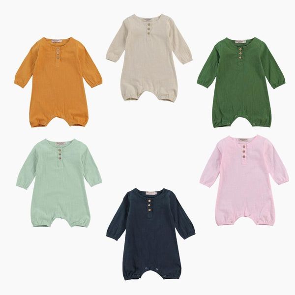 jumpsuits infants baby girl boy 100% linen romper fall solid jumpsuit long sleeve crotch buttons home sports sleeping jogger trousers, Blue
jumpsuits infants baby girl boy 100% linen romper fall solid jumpsuit long sleeve crotch buttons home sports sleeping jogger trousers, Blue