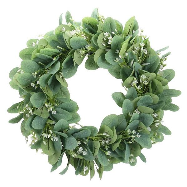 decorative flowers & wreaths 15.7 inch artificial eucalyptus wreath green leaf faux boxwood spring summer outdoor ornaments for front door
decorative flowers & wreaths 15.7 inch artificial eucalyptus wreath green leaf faux boxwood spring summer outdoor ornaments for front door