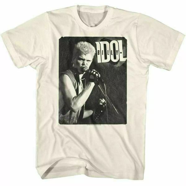billy idol one color t shirt mens licensed rock n roll tee retro vintage white, White;black
billy idol one color t shirt mens licensed rock n roll tee retro vintage white, White;black