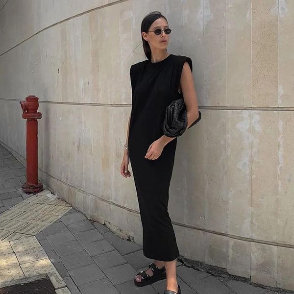 summer long party dresses loose vestidos 2021 elegant women dress o-neck sleeveless slim casual sundresses, Black;gray
summer long party dresses loose vestidos 2021 elegant women dress o-neck sleeveless slim casual sundresses, Black;gray