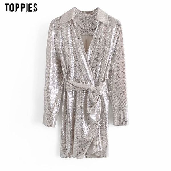 ies women sequin dress long sleeve shirt dress lace -up waist slim blouses turn down collar metalic color 210412, Black;gray
ies women sequin dress long sleeve shirt dress lace -up waist slim blouses turn down collar metalic color 210412, Black;gray