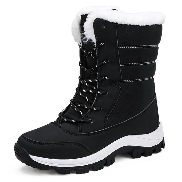 boots women shoes 2021 winter snow wedges chunky platform waterproof leather ankel botas de mujer, Black
boots women shoes 2021 winter snow wedges chunky platform waterproof leather ankel botas de mujer, Black