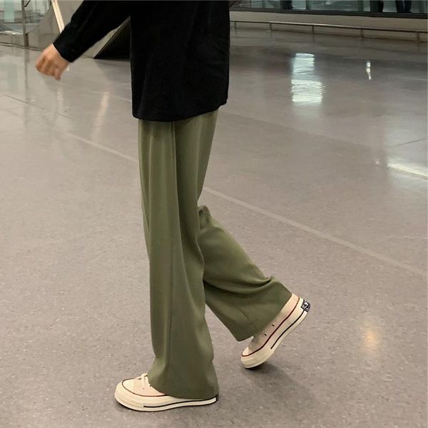capri loose casualty suit pockets full length elegant female straight pants pantalon femme 2021, Black;white
capri loose casualty suit pockets full length elegant female straight pants pantalon femme 2021, Black;white