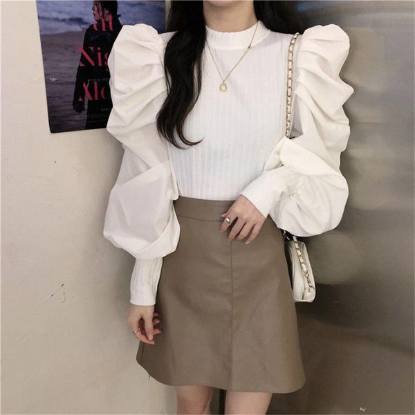women's sweaters women sweater ladies slim pullover puff sleeve square collar short knitted elegant autumn large size1062, White;black
women's sweaters women sweater ladies slim pullover puff sleeve square collar short knitted elegant autumn large size1062, White;black