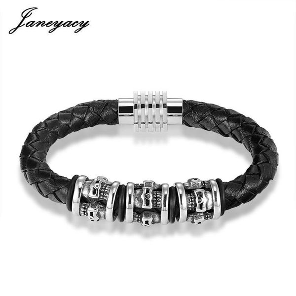 janeyacy brand 2021 fashion men bracelet rock punk women's stainless steel link, chain, Black
janeyacy brand 2021 fashion men bracelet rock punk women's stainless steel link, chain, Black