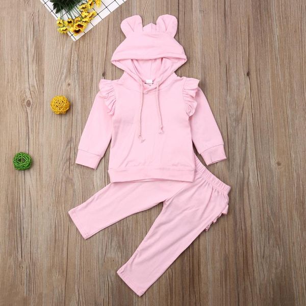 born baby girl clothes shirt hoodies ruffle pants legging pink outfit set clothing sets, White
born baby girl clothes shirt hoodies ruffle pants legging pink outfit set clothing sets, White