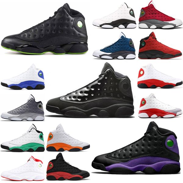 13 13s men's sneakers basketball shoes aurora lucky green red flint phantom cap and gown dirty bred starfish og chicago mens trainers, Black
13 13s men's sneakers basketball shoes aurora lucky green red flint phantom cap and gown dirty bred starfish og chicago mens trainers, Black