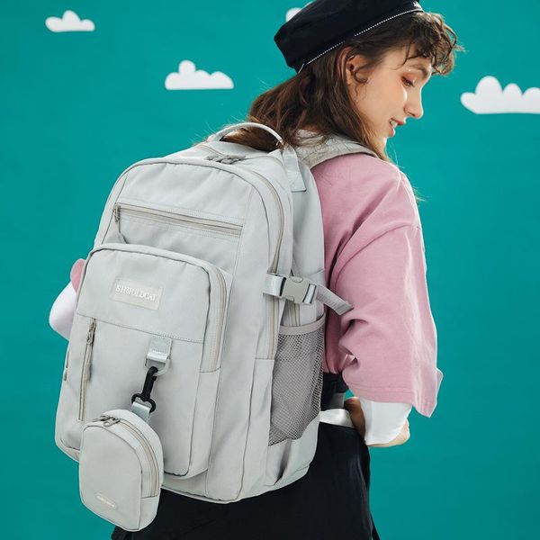 backpack large-capacity travel simple harajuku style multi-compartment college student computer school bag
backpack large-capacity travel simple harajuku style multi-compartment college student computer school bag