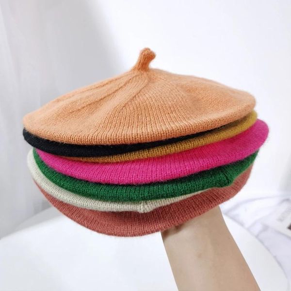 hair accessories autumn pure wool baby girls beanie kids hats knit beret korean tide painter cap infant winter hat children's pography, Slivery;white
hair accessories autumn pure wool baby girls beanie kids hats knit beret korean tide painter cap infant winter hat children's pography, Slivery;white