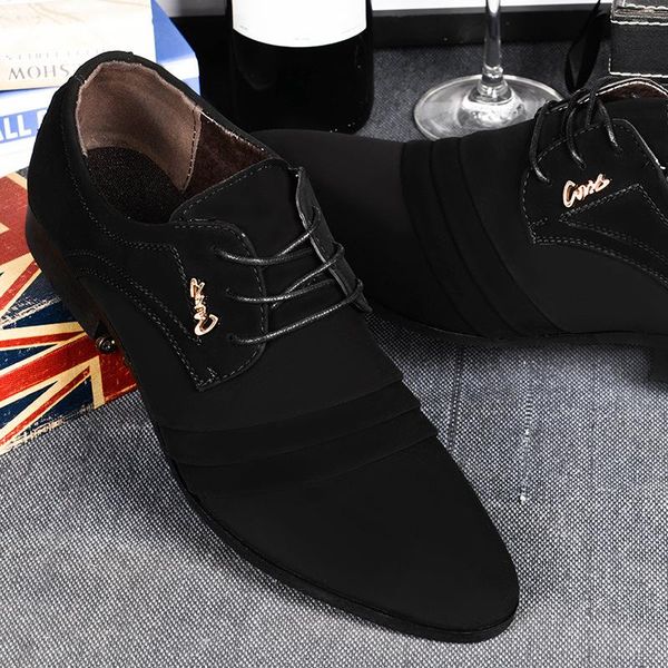 velvet casual shoes leather men's business formal wear wedding trend frosted mens dress, Black
velvet casual shoes leather men's business formal wear wedding trend frosted mens dress, Black