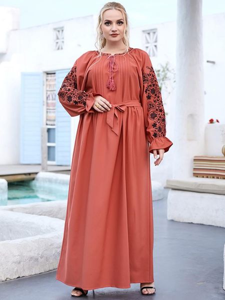ethnic clothing plus size dresses for women abaya dubai turkey muslim embroidery dress islam robe musulman femme ramadan eid mubarak, Red
ethnic clothing plus size dresses for women abaya dubai turkey muslim embroidery dress islam robe musulman femme ramadan eid mubarak, Red