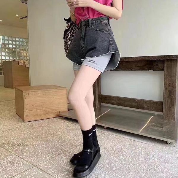 shorts children's clothing 2021 summer pants denim girls little fashion tide, Black
shorts children's clothing 2021 summer pants denim girls little fashion tide, Black