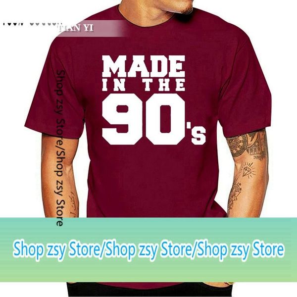 women's t-shirt mens short sleeve made in the 90s 90 1930's years party retro 90er- show original title, White
women's t-shirt mens short sleeve made in the 90s 90 1930's years party retro 90er- show original title, White