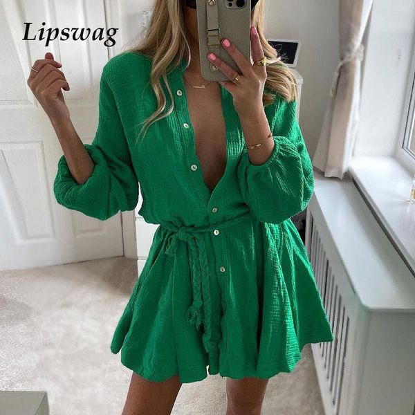 casual dresses elegant stand collar solid mini dress women's button lace-up cardigan female fashion autumn long sleeve party, Black;gray
casual dresses elegant stand collar solid mini dress women's button lace-up cardigan female fashion autumn long sleeve party, Black;gray