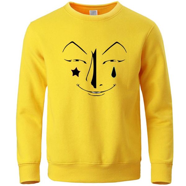 Ã japanese anime hisoka smile pullover hoodies hxh men print hoodie street winter warm crewneck hip hop sweatshirt men's & sweat sweats, Black
à japanese anime hisoka smile pullover hoodies hxh men print hoodie street winter warm crewneck hip hop sweatshirt men's & sweat sweats, Black