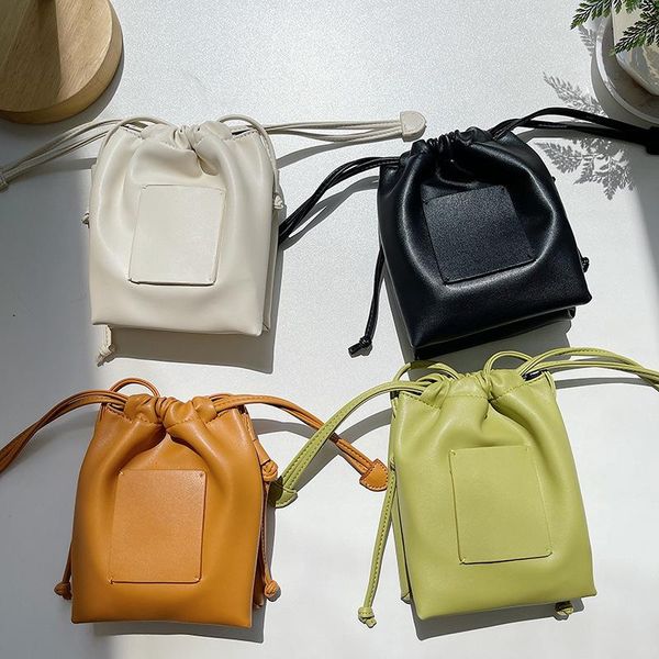 evening bags drawstring female bucket bag mini shoulder messenger for women pu leather girls phone designer handbags
evening bags drawstring female bucket bag mini shoulder messenger for women pu leather girls phone designer handbags