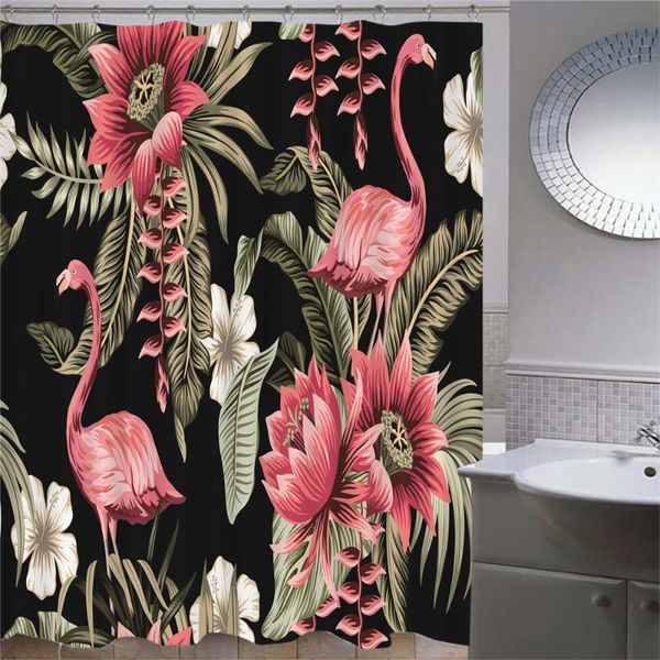 shower curtains flamingo animal green leaves plant print waterproof polyester bath screen products bathroom curtain home decor
shower curtains flamingo animal green leaves plant print waterproof polyester bath screen products bathroom curtain home decor