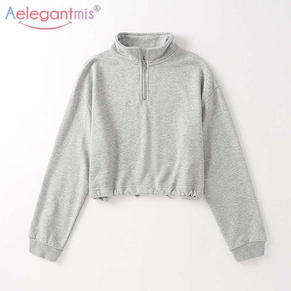 aelegantmis stand collar sweatshirt women half zipper korean casual chic pullovers loose soft drawstring harajuku female bf 210607, Black
aelegantmis stand collar sweatshirt women half zipper korean casual chic pullovers loose soft drawstring harajuku female bf 210607, Black