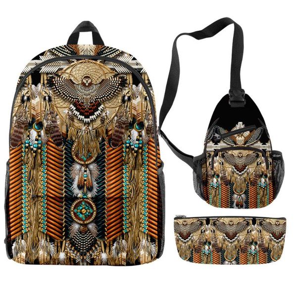 backpack 2021 indians pattern set/3pcs children boys girls schoolbag teenager students streetwear waterproof travel bag
backpack 2021 indians pattern set/3pcs children boys girls schoolbag teenager students streetwear waterproof travel bag
