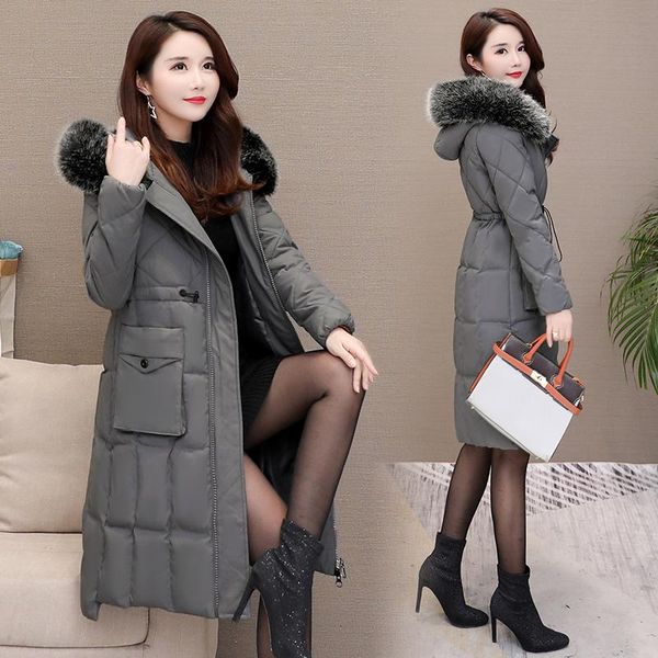 women's trench coats kmetram winter jacket women hooded faux fur collar parka clothes 2021 korean long coat female casaco feminino my, Tan;black
women's trench coats kmetram winter jacket women hooded faux fur collar parka clothes 2021 korean long coat female casaco feminino my, Tan;black