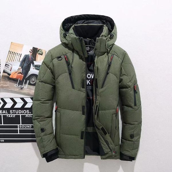2021 outdoor sports removable hat thickened warm youth large size fashion winter men's down et short, Black
2021 outdoor sports removable hat thickened warm youth large size fashion winter men's down et short, Black