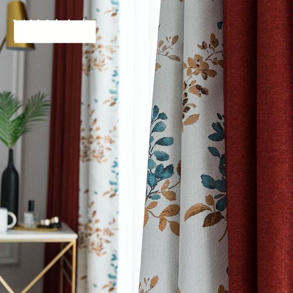 custom curtain modern retro splicing cotton red flower yarn-dyed shading bedroom livingroom window thick blackout m981 & drapes
custom curtain modern retro splicing cotton red flower yarn-dyed shading bedroom livingroom window thick blackout m981 & drapes