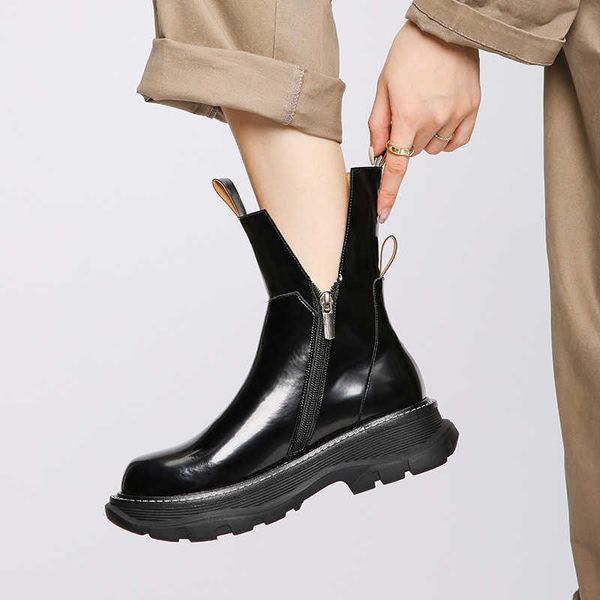 martin boots women's british style autumn 2021 thick soled short side zipper chelsea hollow single, Black
martin boots women's british style autumn 2021 thick soled short side zipper chelsea hollow single, Black