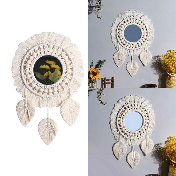 mirrors macrame round makeup mirror bohemia art decorative dressing bathroom wall hanging cotton compact tapestry
mirrors macrame round makeup mirror bohemia art decorative dressing bathroom wall hanging cotton compact tapestry